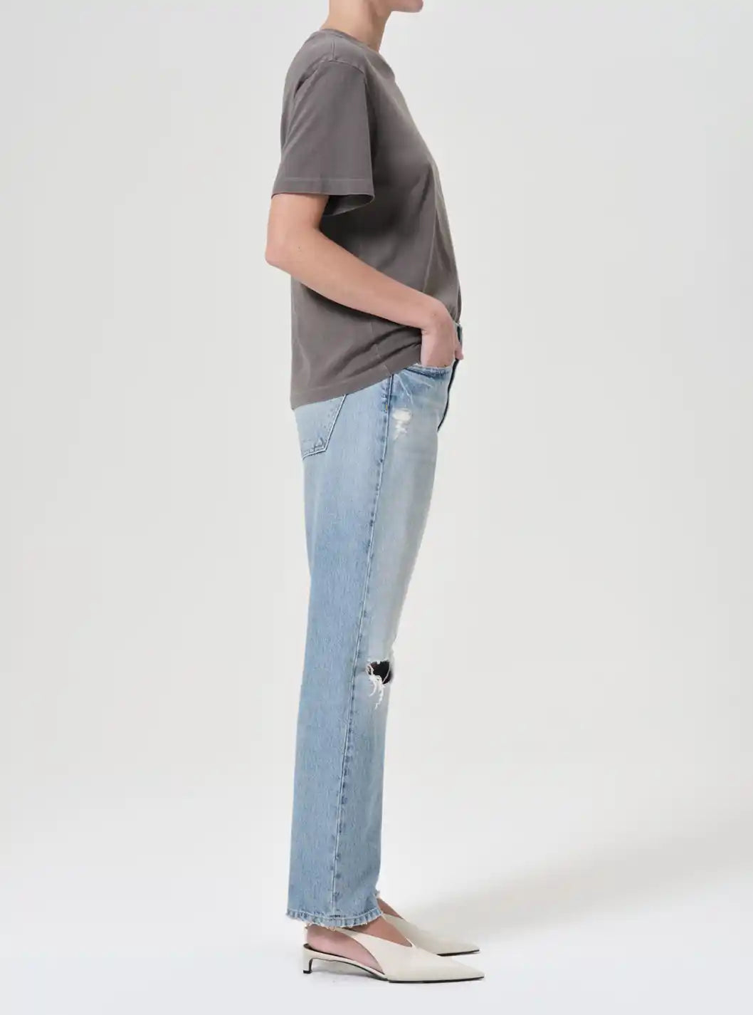 90'S JEAN IN THREADBARE