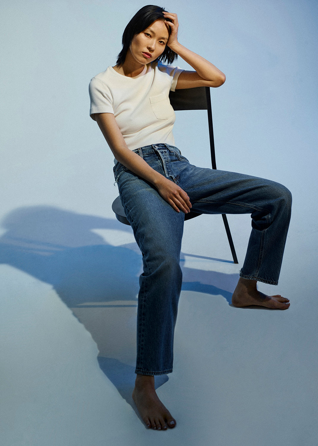 AGOLDE 90'S CRP M/R LOOSE STRAIGHT