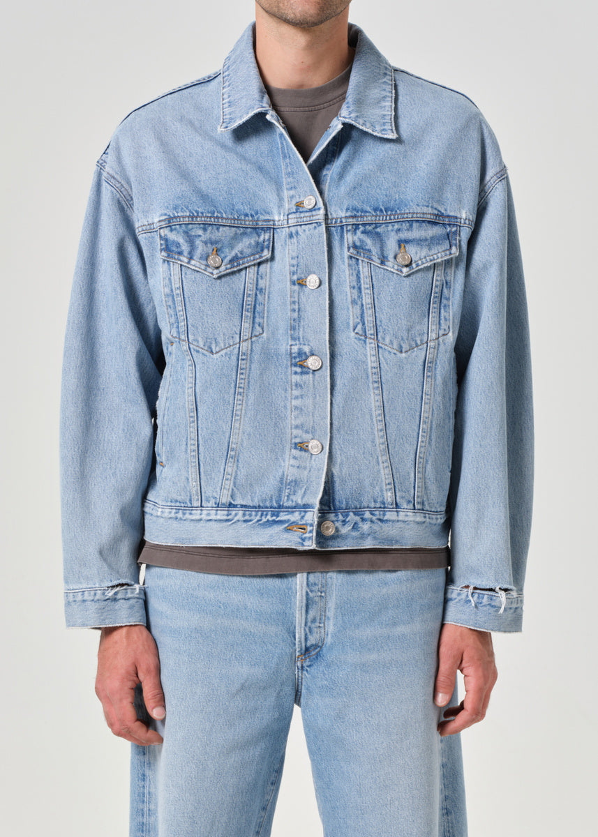 STEFANO JEAN JACKET IN FORCE