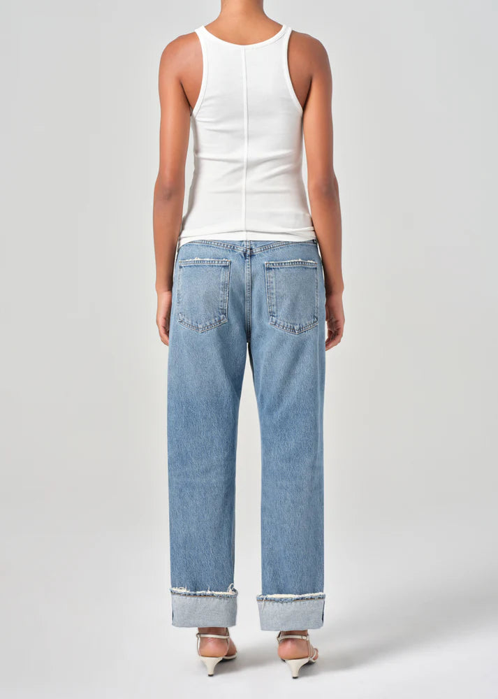 FRAN JEAN LOW SLUNG EASY STRT