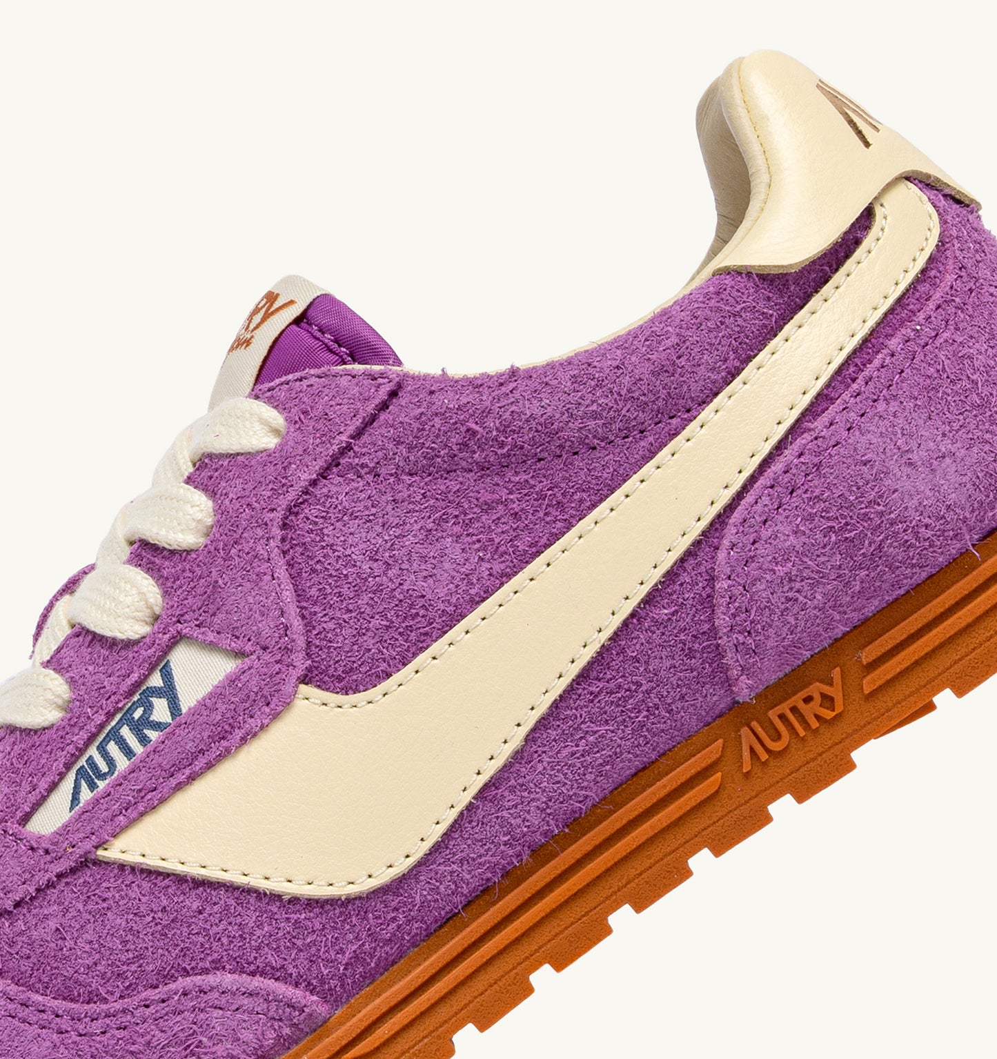 WINDSPIN LOW WOM UB14 SUEDE/LEAT PURPLE/RUT