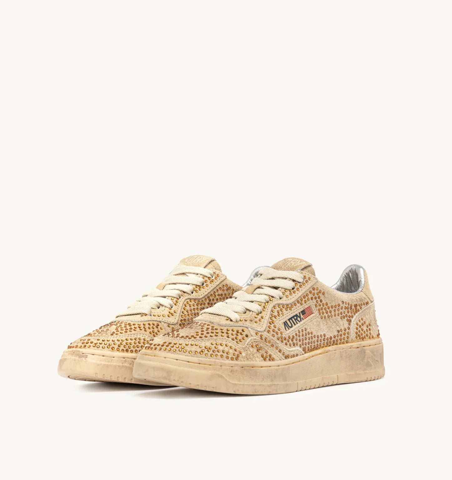 Medalist Low 'Crystal' Sneakers In Bronze