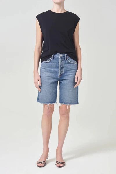 90'S MID RISE LOOSE SHORT