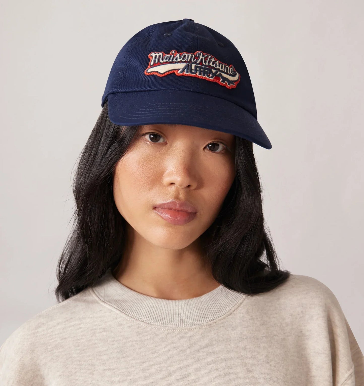 Unisex Maison Kitsune Logo Baseball Cap