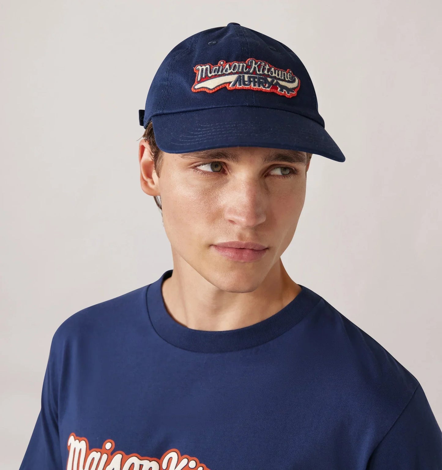 Unisex Maison Kitsune Logo Baseball Cap