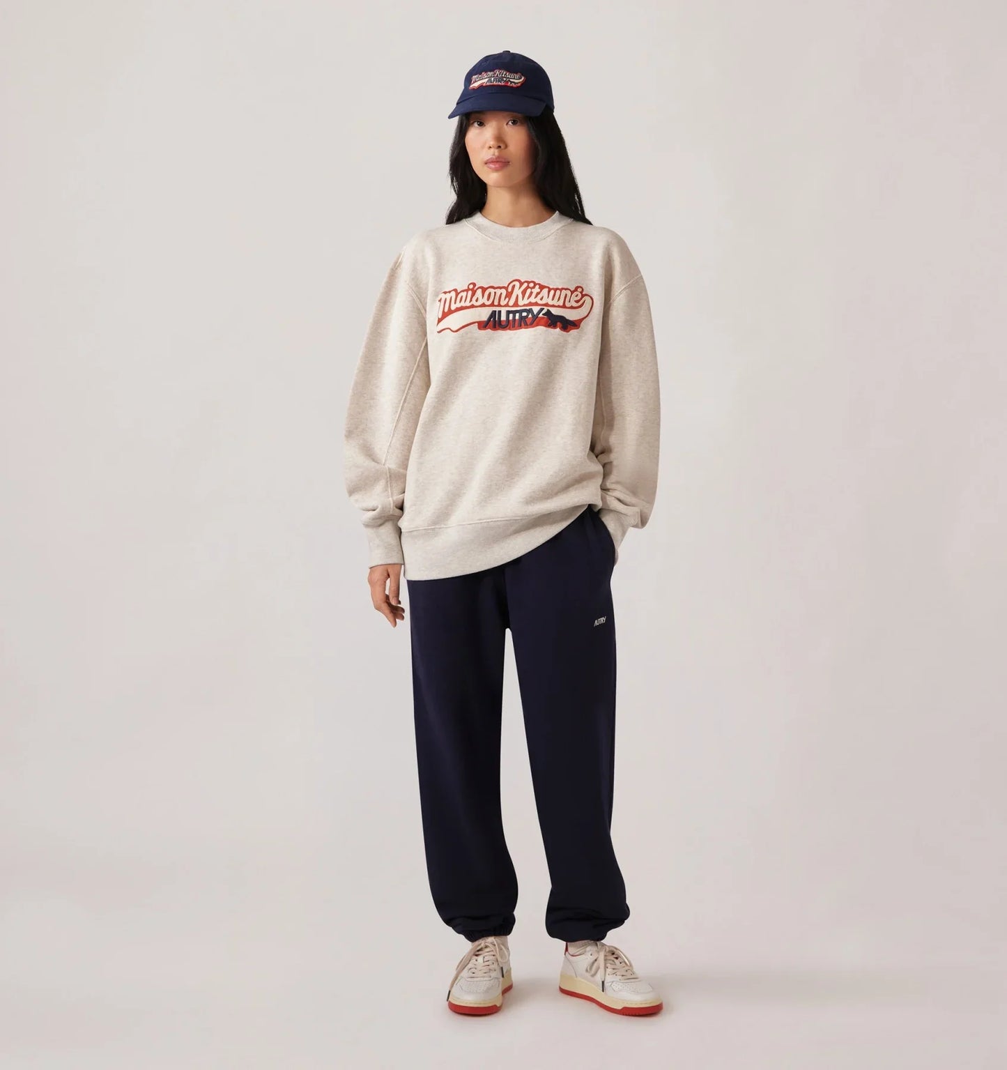 Unisex Logo Maison Kitsune Sweatshirt