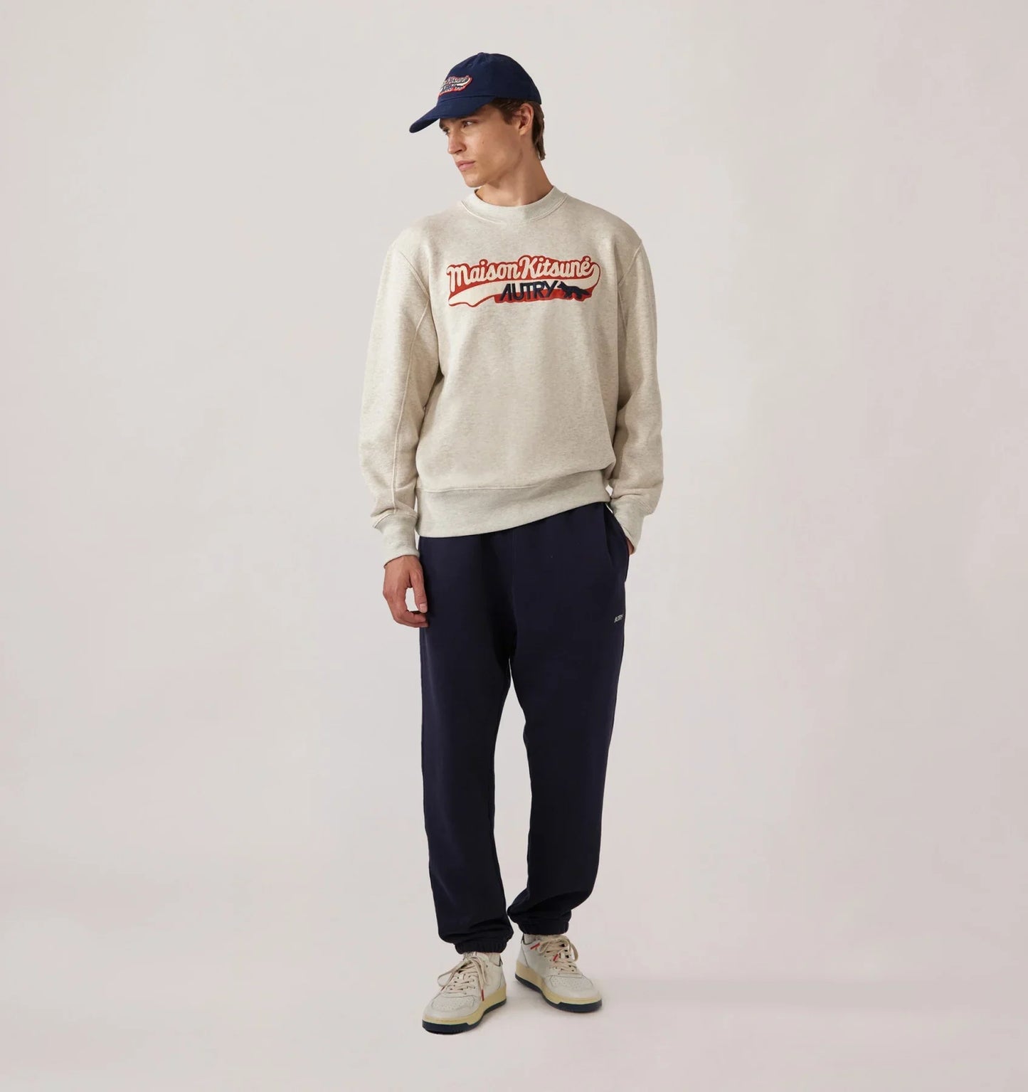 Unisex Logo Maison Kitsune Sweatshirt