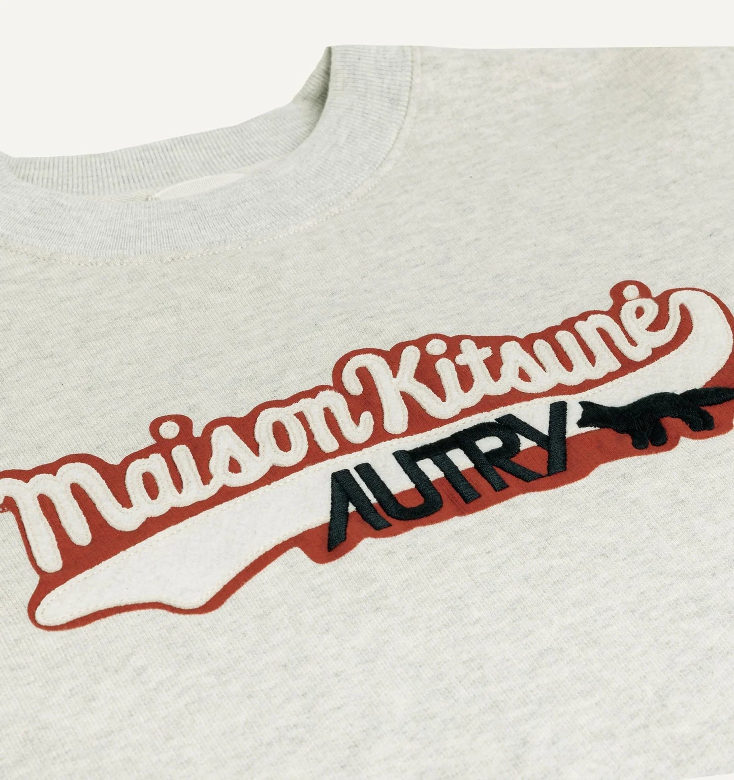 Unisex Logo Maison Kitsune Sweatshirt