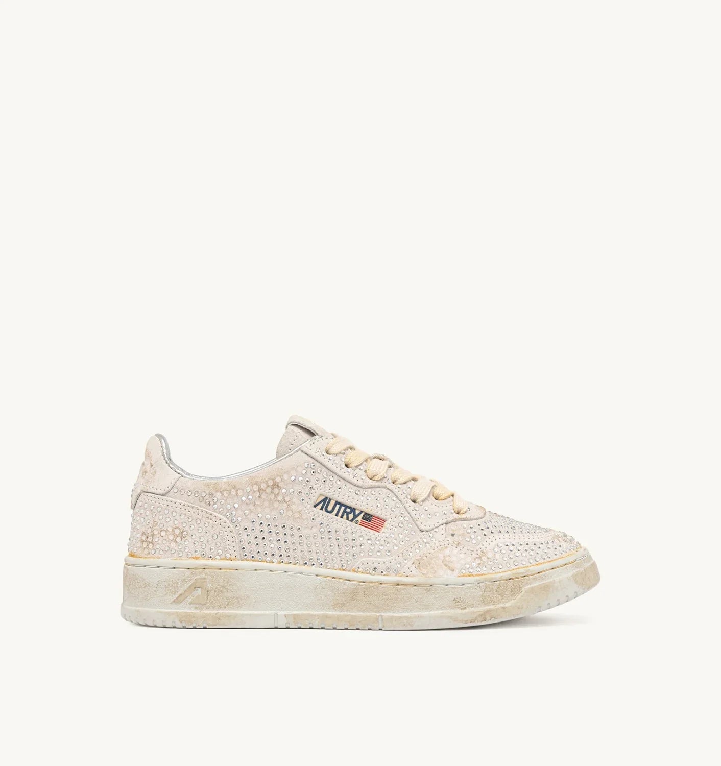Medalist Low Women 'Crystal' Sneakers In White