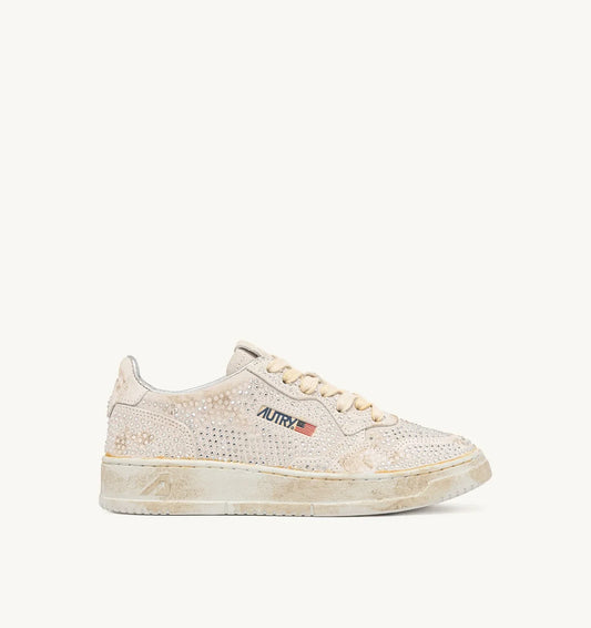 Medalist Low Women 'Crystal' Sneakers In White