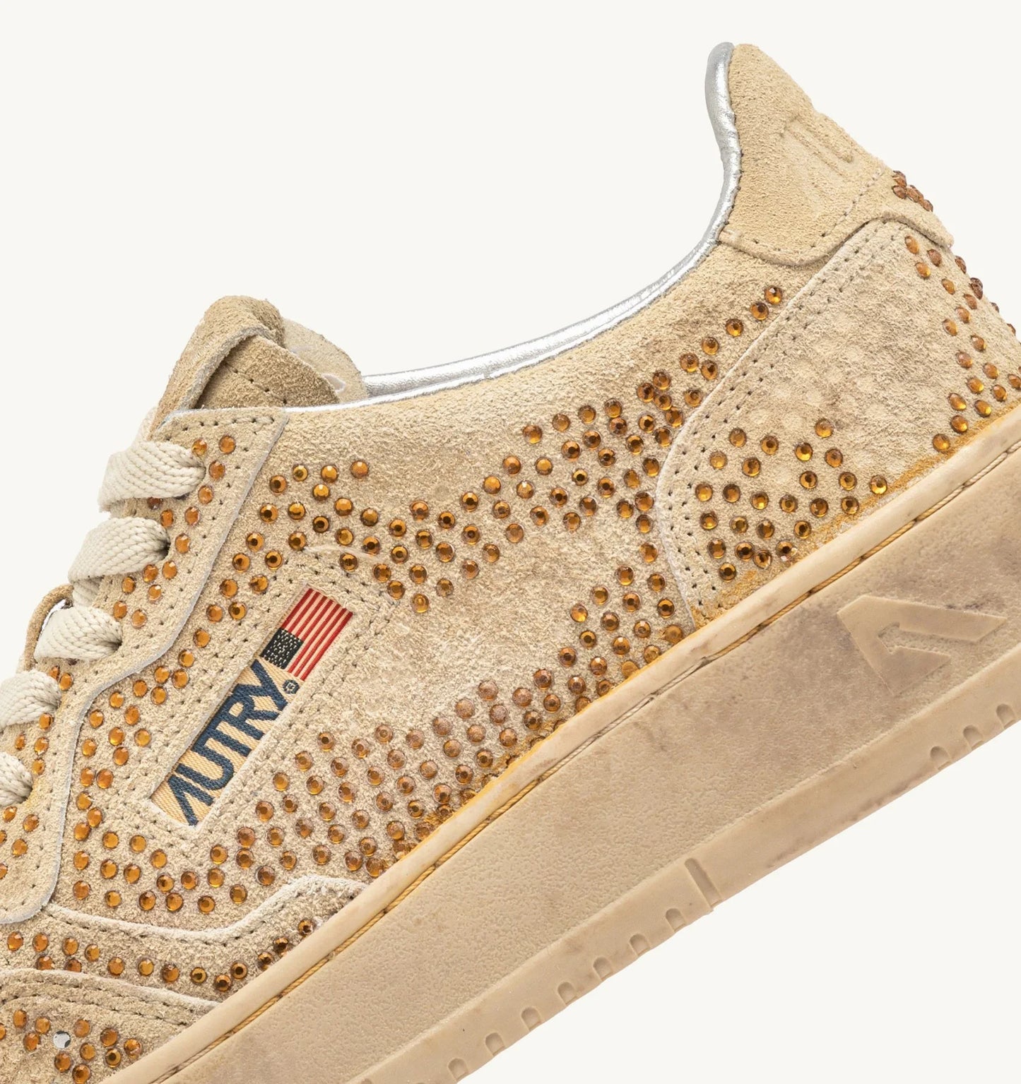 Medalist Low 'Crystal' Sneakers In Bronze