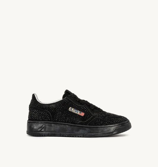 Medalist Low Women 'Crystal' Sneakers In Black